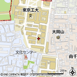 大岡山南３号館周辺の地図
