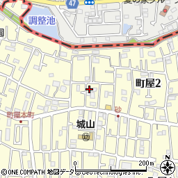 神奈川県相模原市緑区町屋2丁目15-9周辺の地図