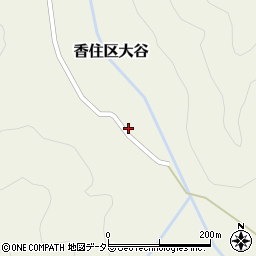 兵庫県美方郡香美町香住区大谷47周辺の地図