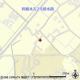 千葉県山武市松尾町下之郷434周辺の地図