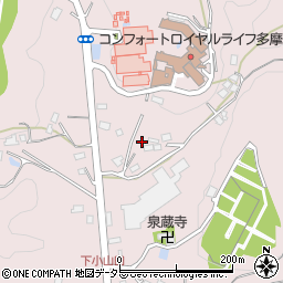 東京都町田市下小山田町1416周辺の地図