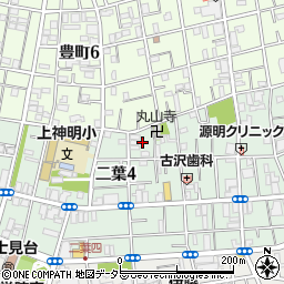 東京都品川区二葉4丁目11周辺の地図
