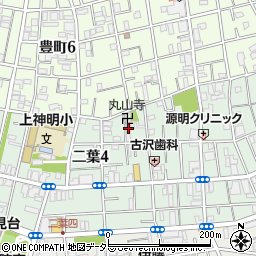 東京都品川区二葉4丁目12-13周辺の地図