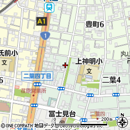 東京都品川区二葉4丁目1-9周辺の地図