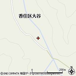 兵庫県美方郡香美町香住区大谷47-1周辺の地図