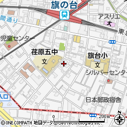 住友不動産住友旗の台荘周辺の地図