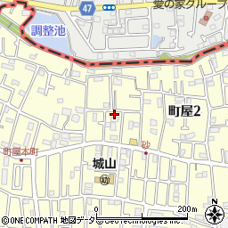 神奈川県相模原市緑区町屋2丁目15-12周辺の地図