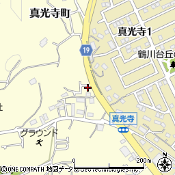 東京都町田市真光寺町258-4周辺の地図