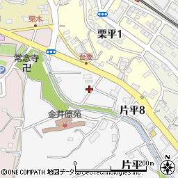 神奈川県川崎市麻生区片平1336周辺の地図