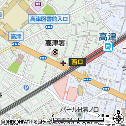 灰吹屋薬局高津駅前店周辺の地図