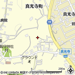 東京都町田市真光寺町255周辺の地図