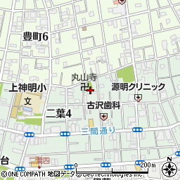 東京都品川区二葉4丁目12周辺の地図