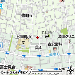 東京都品川区二葉4丁目5-3周辺の地図