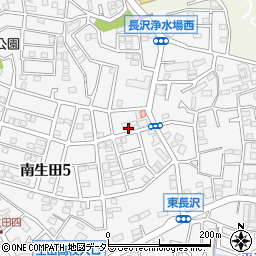 アメニティ南生田周辺の地図