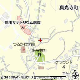 東京都町田市真光寺町238周辺の地図
