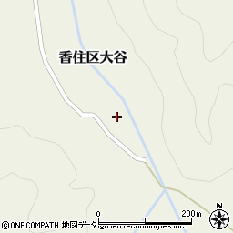 兵庫県美方郡香美町香住区大谷97周辺の地図