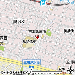 吉本診療所周辺の地図