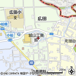 神奈川県相模原市緑区広田5周辺の地図