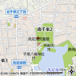 東京都大田区南千束2丁目周辺の地図