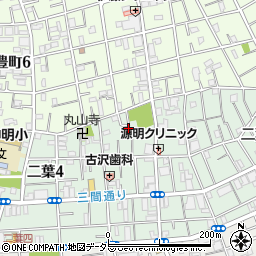 東京都品川区二葉4丁目13周辺の地図