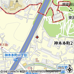 フルール三神三番館周辺の地図
