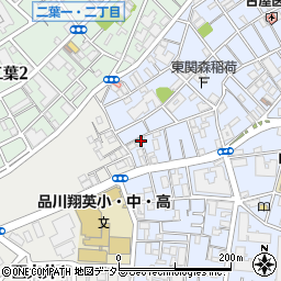 東京都品川区大井2丁目19-12周辺の地図