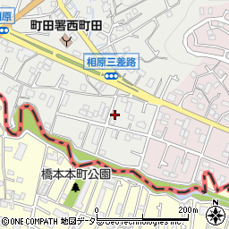 東京都町田市相原町5-2周辺の地図