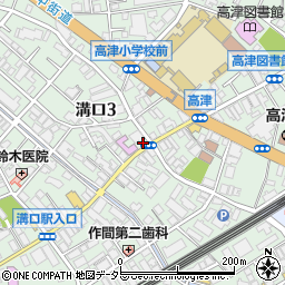 朝日新聞サービスアンカー　ＡＳＡ溝ノ口周辺の地図
