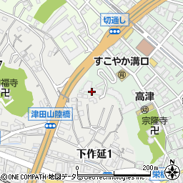 アルス溝口ヒルトップステージ弐番館周辺の地図