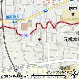 神奈川県相模原市緑区元橋本町30-13周辺の地図