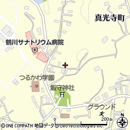 東京都町田市真光寺町238-13周辺の地図