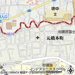 神奈川県相模原市緑区元橋本町19周辺の地図