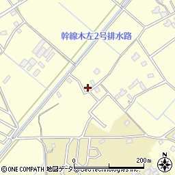 千葉県山武市松尾町下之郷393周辺の地図