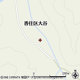 兵庫県美方郡香美町香住区大谷94周辺の地図
