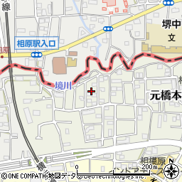 神奈川県相模原市緑区元橋本町30周辺の地図
