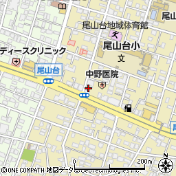 東京都世田谷区尾山台3丁目7-9周辺の地図