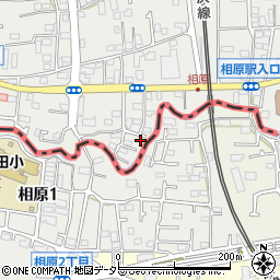 東京都町田市相原町1238-6周辺の地図