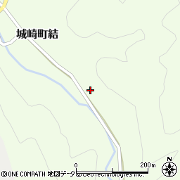 兵庫県豊岡市城崎町結222周辺の地図