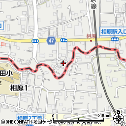 東京都町田市相原町1238周辺の地図