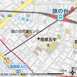 サンブリエ旗の台周辺の地図