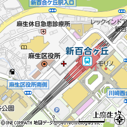 鳥貴族 シティモール新百合ヶ丘店周辺の地図