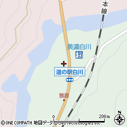 岐阜県加茂郡白川町河東3537周辺の地図