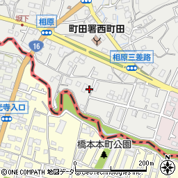 東京都町田市相原町19周辺の地図