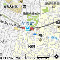 マツモトキヨシ荏原町駅前店周辺の地図
