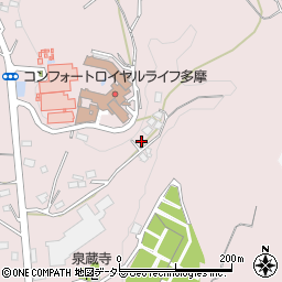 東京都町田市下小山田町1446周辺の地図
