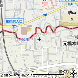 神奈川県相模原市緑区元橋本町30-11周辺の地図