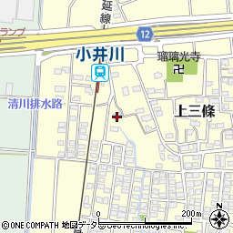 中澤治療院周辺の地図