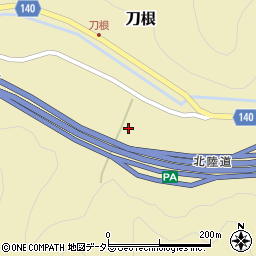 福井県敦賀市刀根32-29周辺の地図