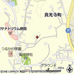 東京都町田市真光寺町240周辺の地図