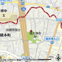 神奈川県相模原市緑区元橋本町6周辺の地図